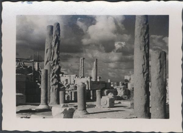 Libia - Leptis Magna - Sito archeologico - Colonne