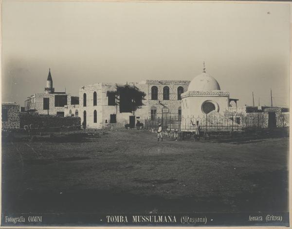 Eritrea - Massaua - Tomba monumentale mussulmana - Cupola
