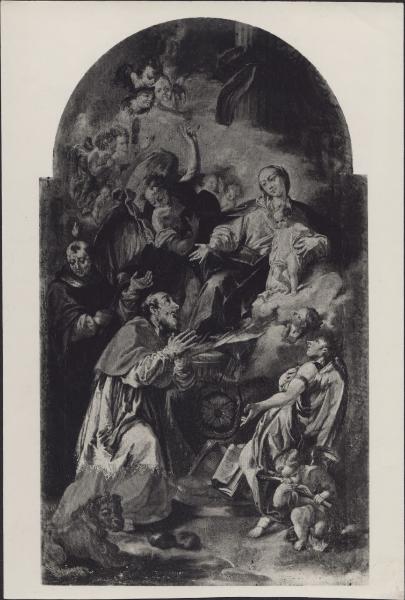 Dipinto - Madonna con Bambino, angeli e Santi - Corvino San Quirico - Collezione Giovanni Moffa