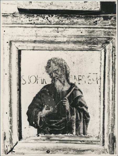 Predella dipinta - S. Giovanni - Benedetto Bembo - Milano - Castello Sforzesco - Pinacoteca