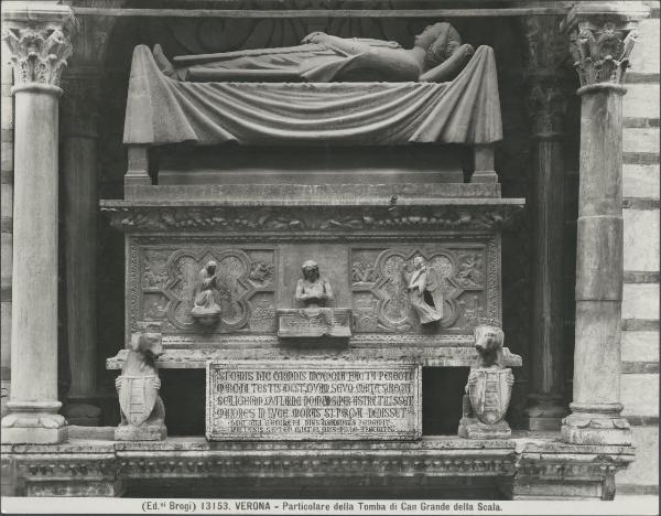 Sarcofago - Sarcofago di Cangrande - Verona - Arca di Cangrande della Scala