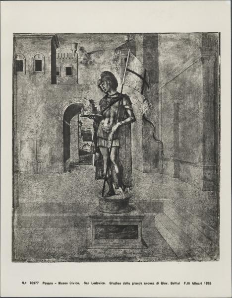 Predella dipinta - S. Terenzio - Giovanni Bellini - Pesaro - Musei Civici - Pinacoteca