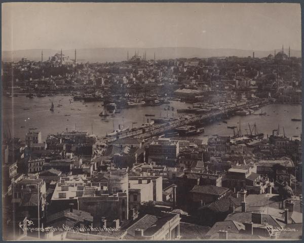 Turchia - Istanbul - Corno d'Oro - Città - Quartiere di Sultanahmet o Punte del Serraglio - Ponte di Galata