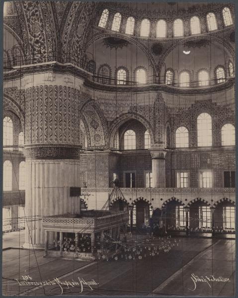 Turchia - Istanbul - Moschea Blu - Interno