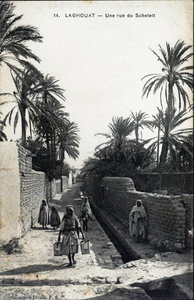 Algeria - Laghouat - Una via dello Schetett