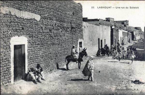 Algeria - Laghouat - Una via dello Schetett