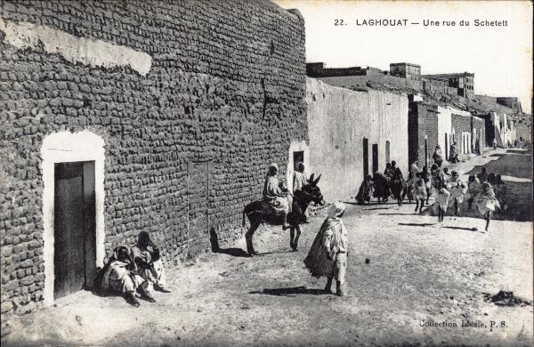 Algeria - Laghouat - una via di Schetett