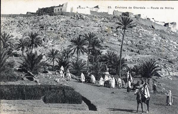 Algeria - Environs de Ghardaïa - Route de Mélika