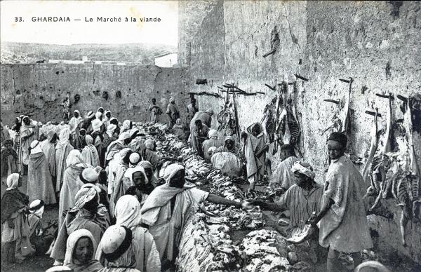 Algeria - Ghardaïa - Il mercato della carne