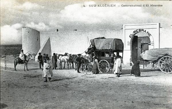 Algeria del Sud - caravanserraglio di El-Mesrane