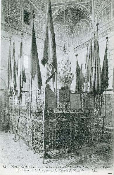 Algeria - Touggourt - Interno della moschea della Zaouïa di Tèmacin -Tomba dello sceriffo Sidi-El-Hadj