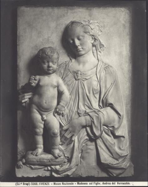 Rilievo - Madonna con Bambino - Francesco di Simone Ferrucci - Firenze - Museo Nazionale del Bargello