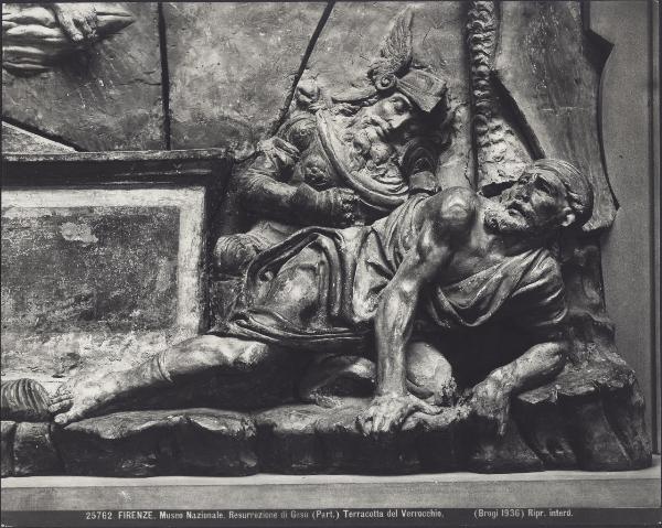 Rilievo - Resurrezione di Cristo (particolare) - Andrea Verrocchio - Firenze - Museo Nazionale del Bargello