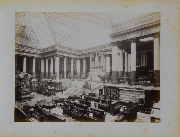 Milano - Esposizione Nazionale del 1881 - Salone pompeiano
