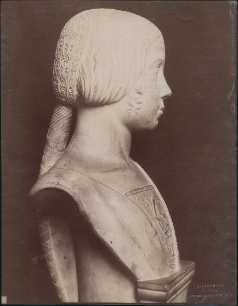 Scultura - Busto di Beatrice d'Este - Giovanni Cristoforo Romano - Parigi - Museo del Louvre
