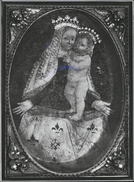 Dipinto murale - Madonna con Bambino - Basilica di S. Lorenzo (Duomo)