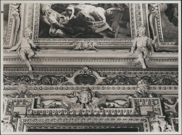 Cannobio - Santuario della Ss.ma Pietà - Presbiterio - Particolare della decorazione