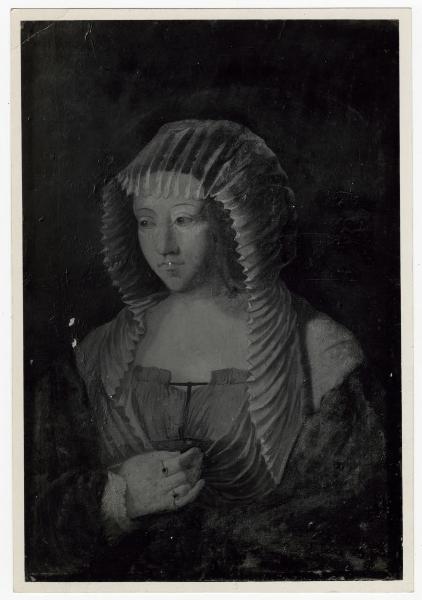 Dipinto - Figura femminile - Bernardino de' Conti - Milano - Castello Sforzesco