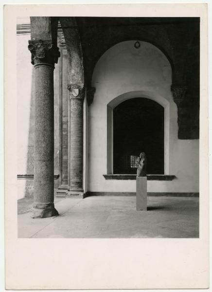 Milano - Castello Sforzesco - Musei Civici - Museo d'Arte Antica - Portico dell'elefante - Allestimento BBPR (1956)