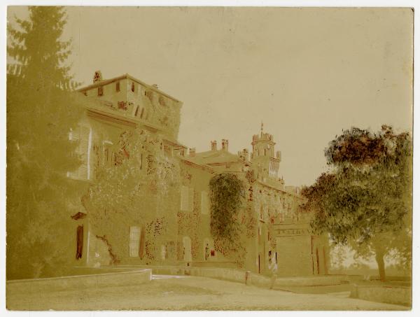 Somma Lombardo - Castello Visconti di San Vito - Fronte di ponente