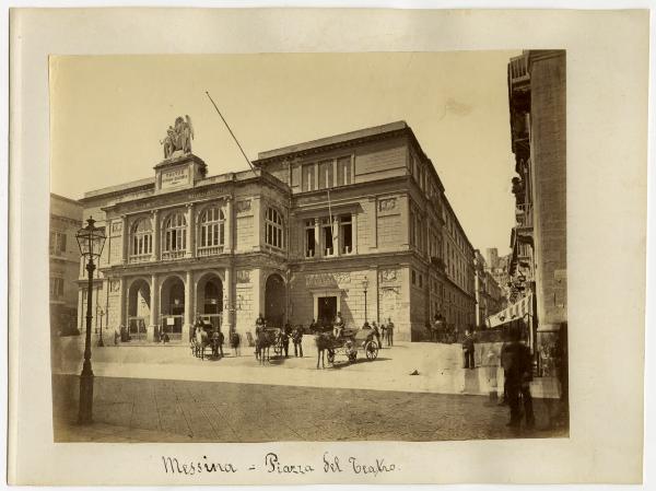 Messina - Teatro Vittorio Emanuele II - Veduta animata