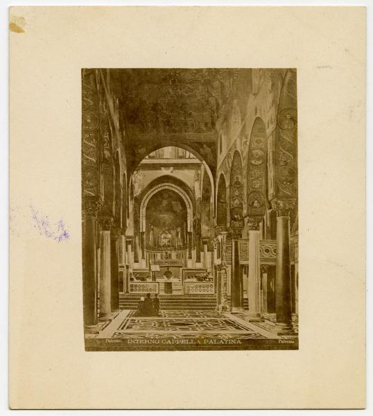 Dipinto? - Cappella Palatina - Duomo di Monreale - Palermo