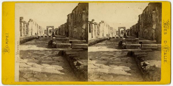Sito archeologico - Pompei - Strada di Mercurio