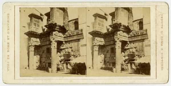 Roma - Foro di Nerva - Tempio di Pallade