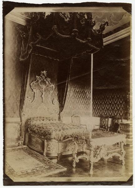 Monza - Villa Reale - Camera da letto di Re Umberto I