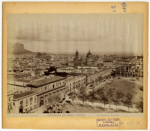 Palermo - Panorama da Porta Nuova