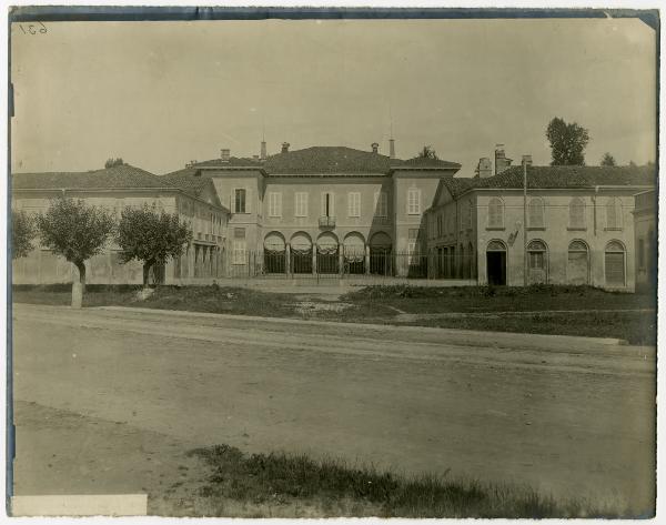 Monza - Villa Umberto Pennati - Prospetto prima della ricostruzione
