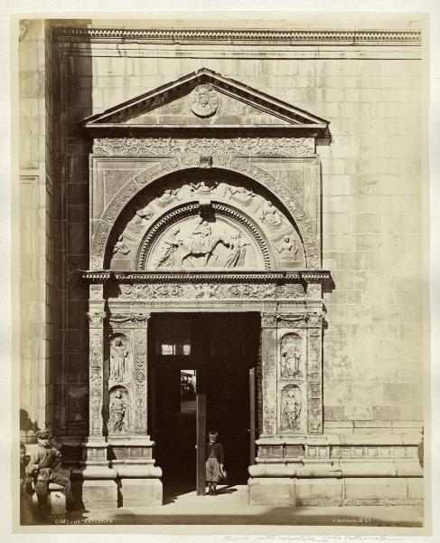 Como - Cattedrale di Santa Maria Assunta o Duomo - Porta meridionale