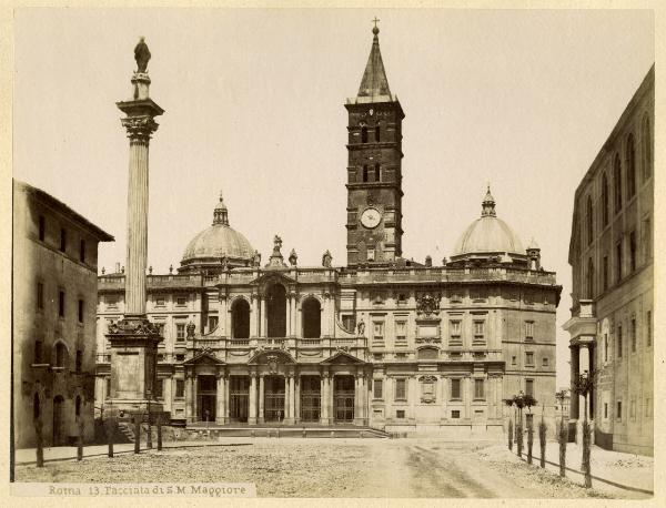Roma - Basilica di Santa Maria Maggiore - Prospetto principale