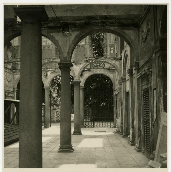 Milano - bombardamenti 1943 - Corso Roma (ora Corso di Porta Romana)