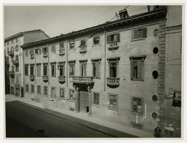 Milano - bombardamenti 1943 - Palazzo Acerbi