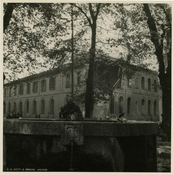 Milano - bombardamento 1943 - Piazza S. Angelo