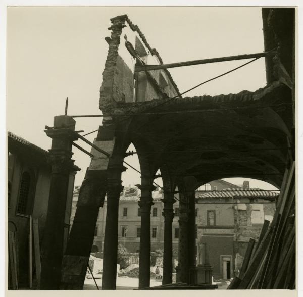 Milano - bombardamenti 1943 - S. Ambrogio