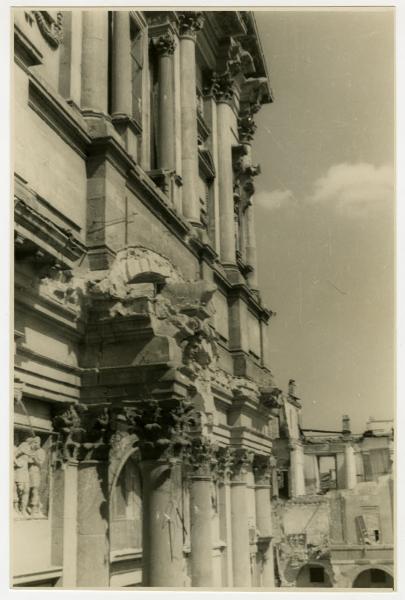Milano - bombardamenti 1943 - Piazza S.Fedele