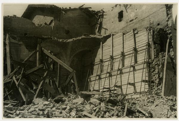 Milano - bombardamenti 1943 - S. Maria delle Grazie