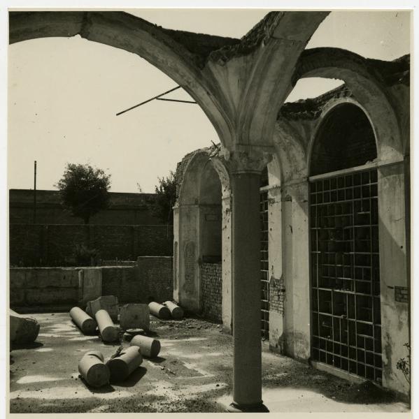 Milano - bombardamenti 1943 - Cimitero Monumentale