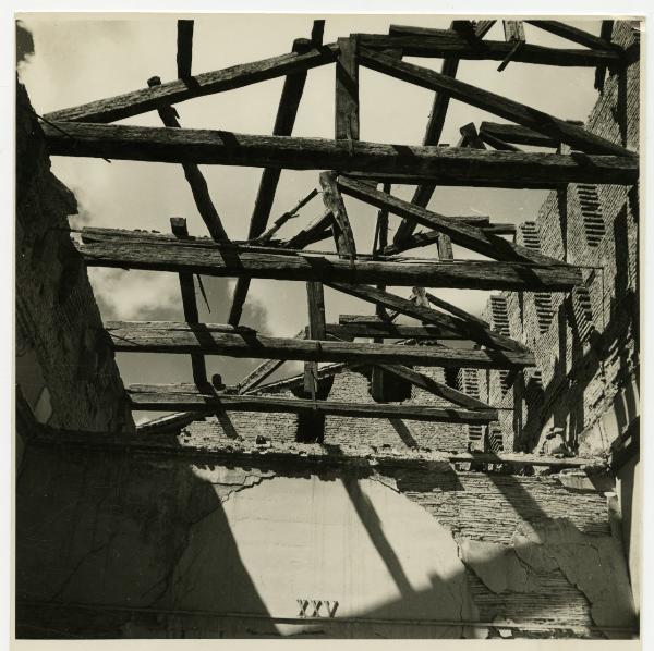 Milano - bombardamenti 1943 - Pinacoteca di Brera