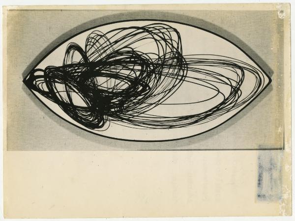 Dipinto - Spirale nell'acqua - Roberto Crippa - 1951