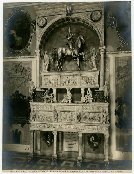 Amadeo, Giovanni Antonio - Monumento funebre a Bartolomeo Colleoni - Cappella Colleoni - Bergamo