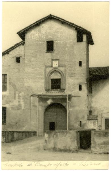Siziano (PV) - Castello Abbazia di Campomorto - facciata