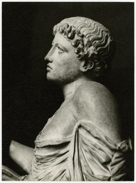 Statua in marmo - Supplice Barberini - Parigi - Louvre