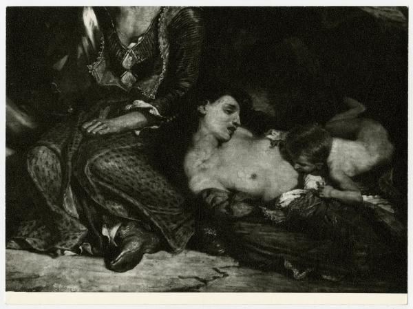 Dipinto su tela - Il massacro di Scio - Eugène Delacroix - Parigi - Louvre