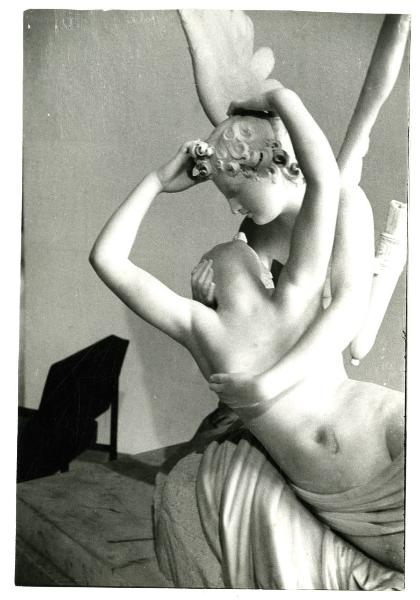 Scultura in marmo - Amore e Psiche - Antonio Canova - Parigi - Louvre