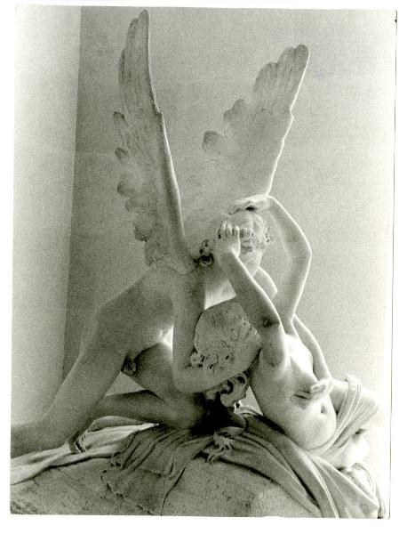 Scultura in marmo - Amore e Psiche - Antonio Canova - Parigi - Louvre