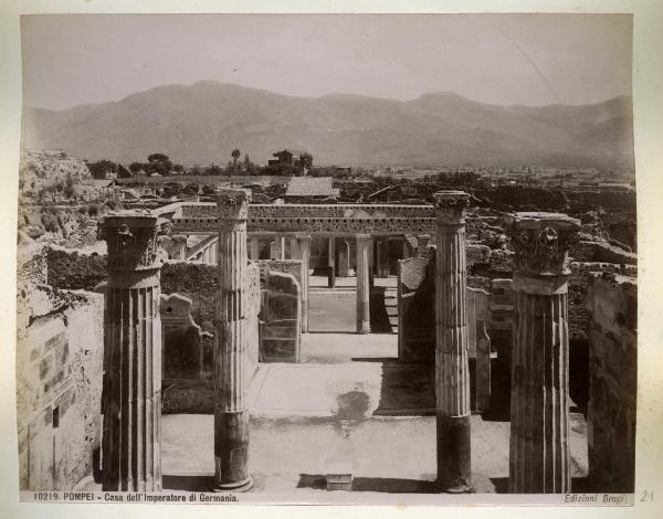 Campania - Pompei - Casa dell'imperatore di Germania