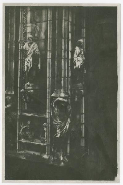 Scultura - S. Pietro e S. Paolo - Milano - Duomo - Pilone di facciata